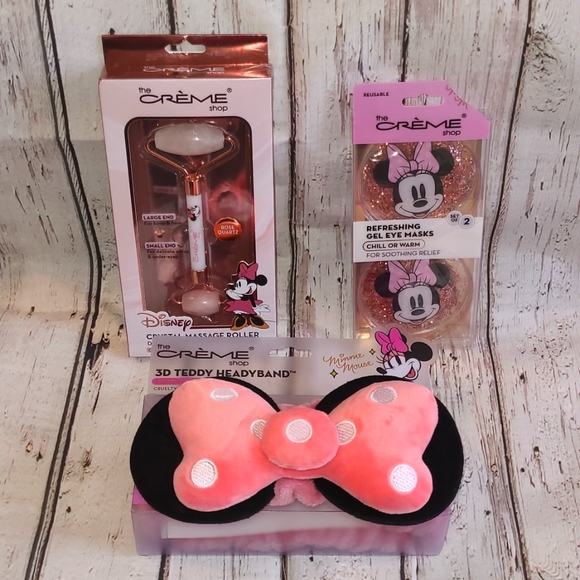 Disney Other - The Creme Shop Disney Minnie Mouse Spa Set NWT